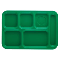 Cambro PS1014161 Plastic Rectangular Tray w/ (6) Compartments, 10" x 14 1/2", Tan thumbnail 9
