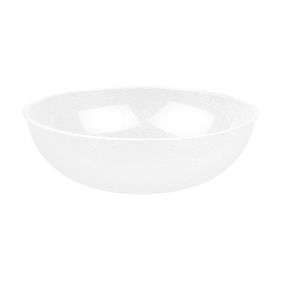 Cambro PSB15176 15" Round Camwear Salad Bowl - 11 1/5 qt Capacity, Pebbled