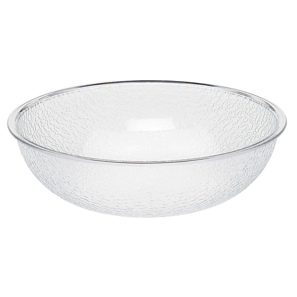 Cambro PSB18176 18" Round Camwear Salad Bowl - 20 1/5 qt Capacity, Pebbled