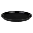 Cambro PT1100110 11" Round Polytread Tray - Black thumbnail 2