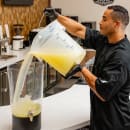 Cambro PWB18PROPP190 18 qt. CamRound® FreshPro Food Storage Pail w/ Bail Handle - Polypropylene, Translucent thumbnail 7