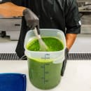 Cambro PWB18PROPP190 18 qt. CamRound® FreshPro Food Storage Pail w/ Bail Handle - Polypropylene, Translucent thumbnail 8