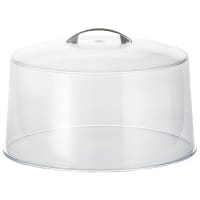 Cambro RD1200CW135 12" Camwear Cake Display Cover - Clear/Chrome thumbnail 2