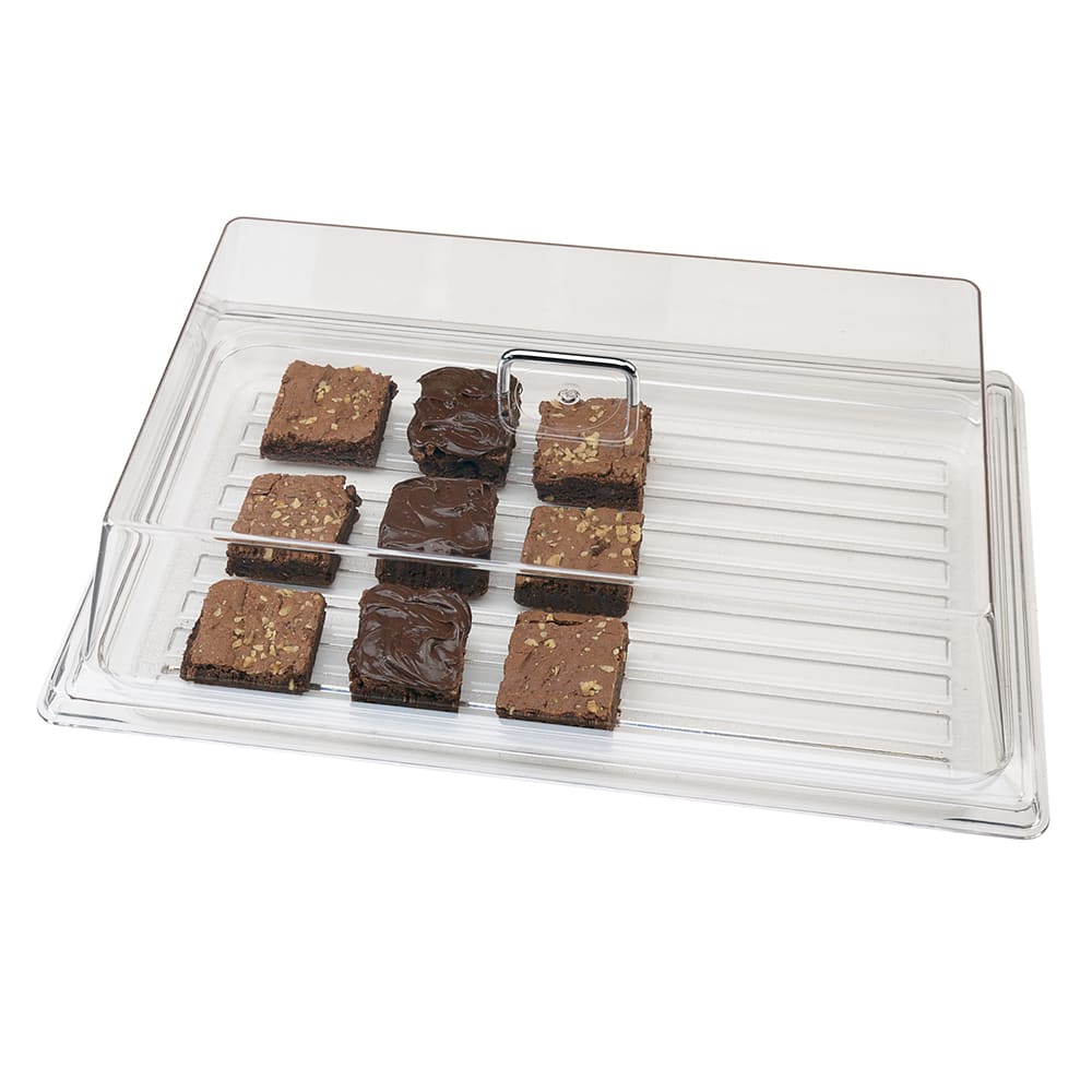 Cambro RD1220CW135 Rectangular Display Cover - 12x20" Clear/Chrome