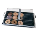 Cambro RD1220CWH135 Rectangular Display Cover - Hinged, 12x20" Clear/Chrome thumbnail 8