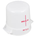 Cambro RFS1148 1 qt Round Storage Container - Natural White thumbnail 4