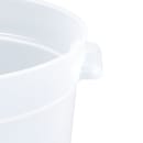 Cambro RFS12PP190 12 qt Round Storage Container - Translucent thumbnail 3