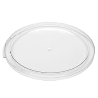 Cambro RFS12SCPP190 Camwear Seal Cover, for 12, 18 & 22 qt Clear Containers, Round, Translucent thumbnail 3