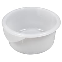 Cambro RFS2148 2 qt Round Storage Container - Natural White thumbnail 2