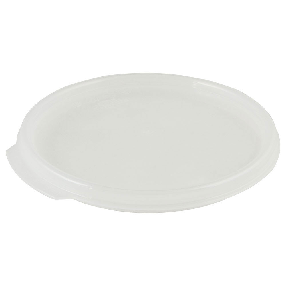 Cambro RFS2SCPP190 Camwear Seal Cover, for 2 & 4 qt Clear Containers, Round, Translucent