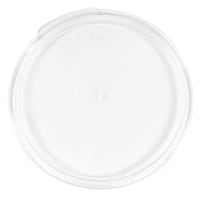 Cambro RFS2SCPP190 Camwear Seal Cover, for 2 & 4 qt Clear Containers, Round, Translucent thumbnail 3