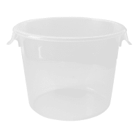 Cambro RFS6PP190 6 qt Round Storage Container - Translucent thumbnail 2