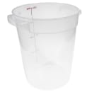 Cambro RFS8PP190 8 qt Round Storage Container - Translucent thumbnail 5