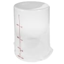 Cambro RFS8PP190 8 qt Round Storage Container - Translucent thumbnail 6