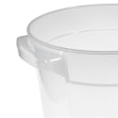 Cambro RFS8PP190 8 qt Round Storage Container - Translucent thumbnail 7