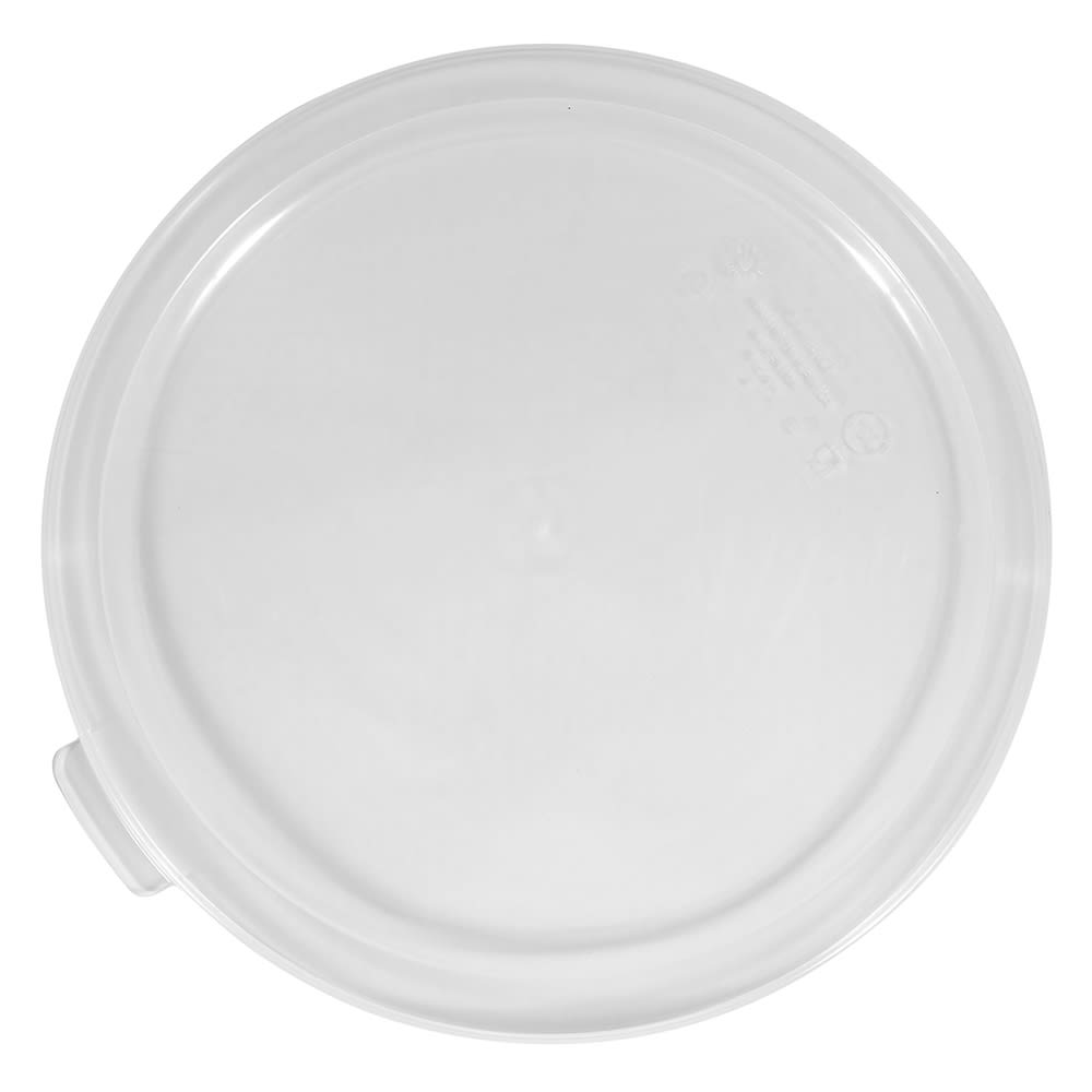 Cambro RFSC6PP190 Cover, for Clear Storage Container, 6 & 8 qt, Translucent, Polypropylene