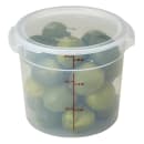 Cambro RFSC6PP190 Cover, for Clear Storage Container, 6 & 8 qt, Translucent, Polypropylene thumbnail 6