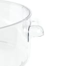 Cambro RFSCW18135 18 qt Camwear Round Storage Container - Clear thumbnail 3