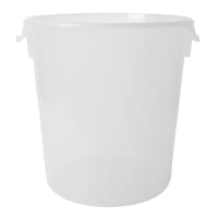 Cambro RFSCW22135 22 qt Camwear Round Storage Container - Clear thumbnail 3