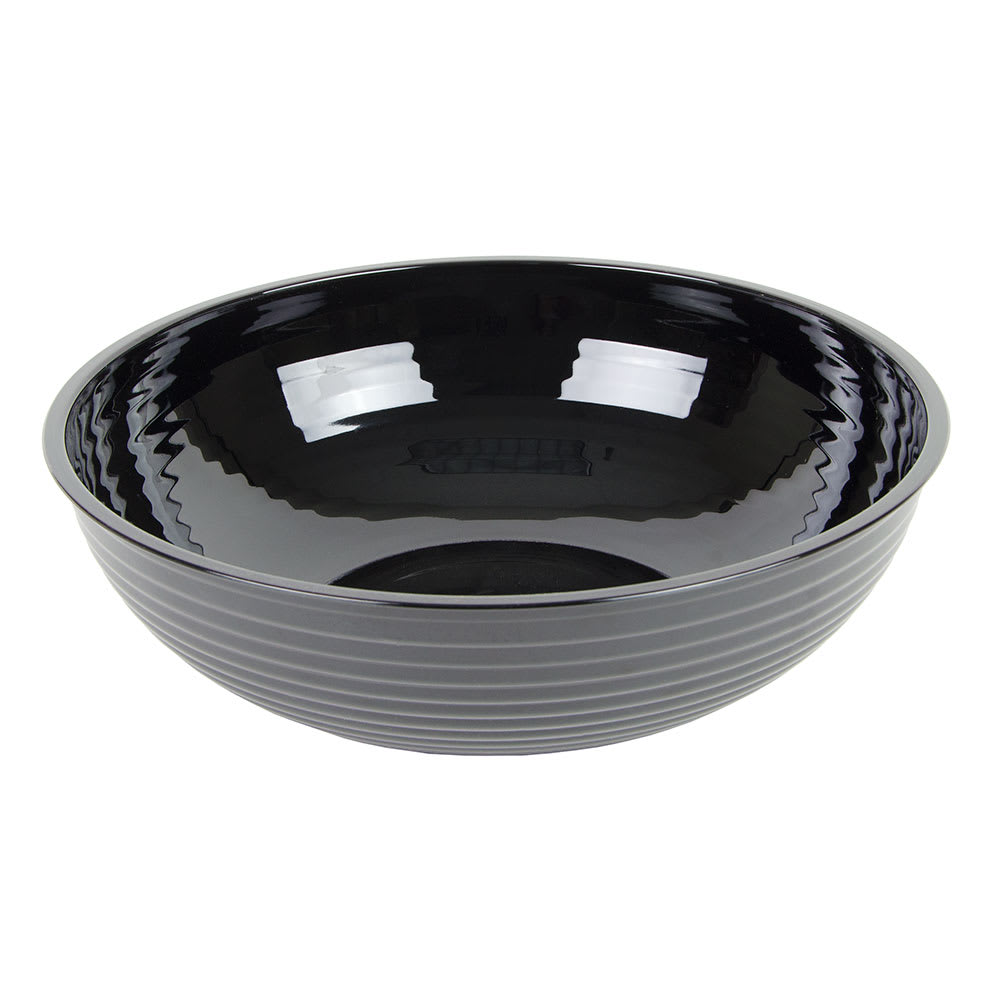 Cambro RSB12CW110 12" Round Camwear Bowl - 5.8-qt Capacity, Black