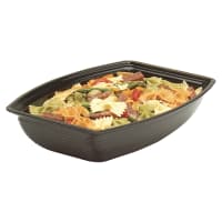 Cambro RSB1419CW135 12 qt Rectangular Camwear Bowl - 14 1/4x19 3/8" Clear thumbnail 2