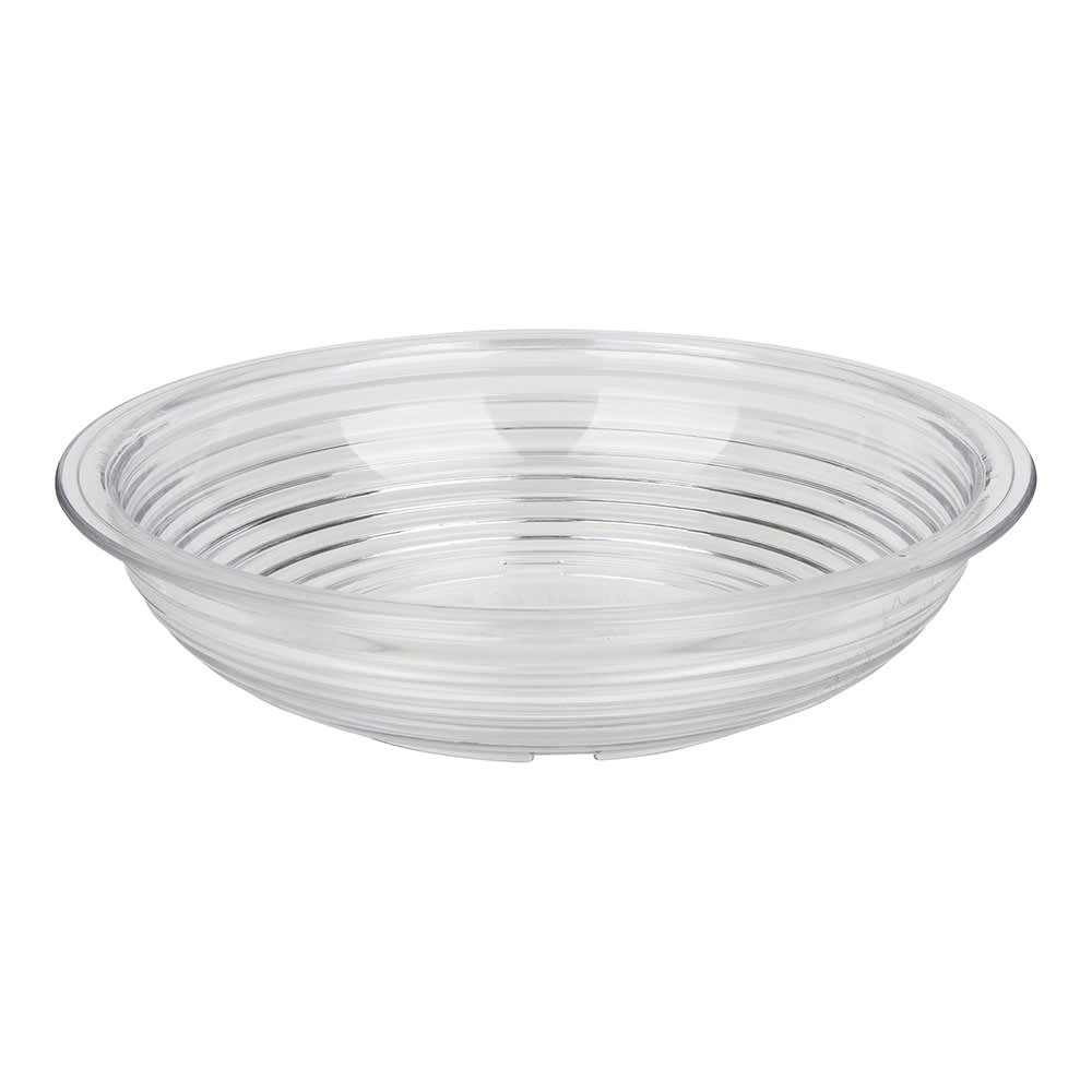 Cambro RSB23CW135 23" Round Camwear Bowl - 40 qt Capacity, Clear