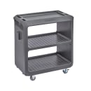 Cambro SC225615 31 1/4" Beverage Service Cart, 18"D x 34" H, Charcoal Gray thumbnail 10