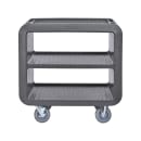Cambro SC230110 37 1/2" Beverage Service Cart, 22"D x 37 1/4" H, Black thumbnail 6