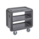 Cambro SC230615 37 1/2" Beverage Service Cart, 22"D x 37 1/4" H, Charcoal Gray thumbnail 10