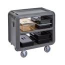 Cambro SC230615 37 1/2" Beverage Service Cart, 22"D x 37 1/4" H, Charcoal Gray thumbnail 5