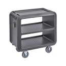 Cambro SC230S110 37 1/2" Beverage Service Cart, 22"D x 37 1/4" H, Black thumbnail 2