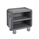 Cambro SC330110 37 1/2" Beverage Service Cart, 22"D x 37 1/4" H, Black thumbnail 2