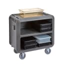 Cambro SC330615 37 1/2" Beverage Service Cart, 22"D x 37 1/4" H, Charcoal Gray thumbnail 10