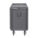 Cambro SC330615 37 1/2" Beverage Service Cart, 22"D x 37 1/4" H, Charcoal Gray thumbnail 11