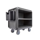 Cambro SC330615 37 1/2" Beverage Service Cart, 22"D x 37 1/4" H, Charcoal Gray thumbnail 13