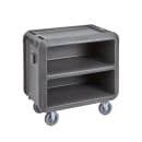 Cambro SC330615 37 1/2" Beverage Service Cart, 22"D x 37 1/4" H, Charcoal Gray thumbnail 14