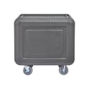 Cambro SC330615 37 1/2" Beverage Service Cart, 22"D x 37 1/4" H, Charcoal Gray thumbnail 18