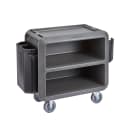 Cambro SC330615 37 1/2" Beverage Service Cart, 22"D x 37 1/4" H, Charcoal Gray thumbnail 2