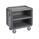 Cambro SC330S110 37 1/2" Beverage Service Cart, 22"D x 37 1/4" H, Black thumbnail 2
