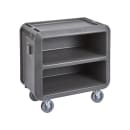 Cambro SC330S131 37 1/2" Beverage Service Cart, 22"D x 37 1/4" H, Dark Brown thumbnail 2