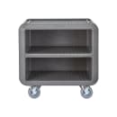 Cambro SC330S615 37 1/2" Beverage Service Cart, 22"D x 37 1/4" H, Charcoal Gray thumbnail 14