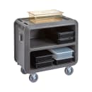 Cambro SC330S615 37 1/2" Beverage Service Cart, 22"D x 37 1/4" H, Charcoal Gray thumbnail 7