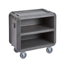 Cambro SC330S615 37 1/2" Beverage Service Cart, 22"D x 37 1/4" H, Charcoal Gray thumbnail 8