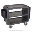 Cambro SC337615 41 1/2" Beverage Service Cart, 23 4/5"D x 37 1/10" H, Charcoal Gray thumbnail 5