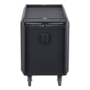 Cambro SC337S110 41 1/2" Beverage Service Cart, 23 4/5"D x 37 1/10" H, Black thumbnail 3