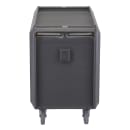 Cambro SC337S615 41 1/2" Beverage Service Cart, 23 4/5"D x 37 1/10" H, Charcoal Gray thumbnail 3