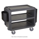 Cambro SC337S615 41 1/2" Beverage Service Cart, 23 4/5"D x 37 1/10" H, Charcoal Gray thumbnail 5