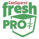 Cambro SFC1FPPP190 CamSquare® Cover for 1/2 & 1 qt Containers, Polyethylene, Translucent thumbnail 4
