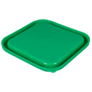 Cambro SFC2452 CamSquare® Cover, for 2 & 4 qt Containers, Kelly Green thumbnail 5