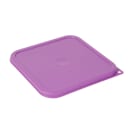 Cambro SFC6SCPP441 Cover for 6 & 8 qt Containers - Allergen-Free, Purple thumbnail 2